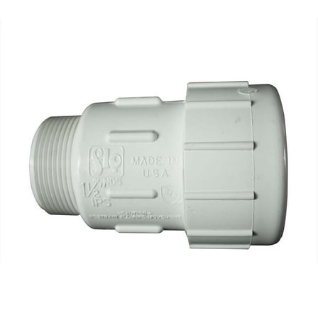 Thrifco Plumbing 6622185 1 1/2 PVC Comp. M Adapter
