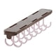 thumbnail image 3 of Percha para ropa de armario, percha para sujetadores, organizador de armario multifuncional, ahorro de espacio Rosa B, 3 of 9