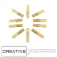 thumbnail image 3 of RENACLIPY 10Pcs Tenor Saxophone Reeds Natural Material Portable Instrument Parts, 3 of 7