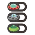 thumbnail image 3 of LEEYNEER 3 Pcs Laptop Camera Cover Webcam Privacy Lens Protector Colorful, 3 of 8