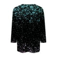 thumbnail image 5 of White Long Sleeve Shirt Mother'S Day 3/4 Sleeve Cool Shirts Women Seaside Tunic, 5 of 5