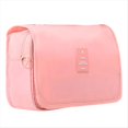 thumbnail image 1 of , , Artículos de Tocador Impermeables de Gran Capacidad de Tamaño de Viaje, Bolsa Organizadora de Maquillaje Rosa, 1 of 6
