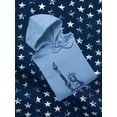 thumbnail image 3 of Independence Statue Of Liberty Hoodie Men -Image by Shutterstock, Male 3X-Large, 3 of 4