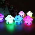 thumbnail image 3 of Anvazise LED mushroom small night light,Fantastic Cute Vinyl Mushroom LED Light for Desk Decor 6Pcs, 3 of 12