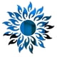 thumbnail image 5 of 5Set DIY Sticker Wall Sticker TV Cabinet Ceiling Art Decor,Blue, 5 of 5