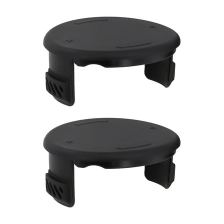 Weed Eater Spool Cap Cover for Hyper Tough String Trimmer Model HT19-401-003-06 & HT19-401-003-07Weed Eater Parts,Black,2 Pack