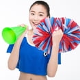 thumbnail image 2 of Miangastore Cheerleading Poms Blue Matte Finish 2Pcs 12.6X9.4X2In, 2 of 9