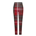 thumbnail image 4 of Rciityk Womens Novelty Christmas Holiday Print Leggings Casual High Waisted Workout Leggings Tummys Control Tights Slim Stretch Pants, 4 of 5