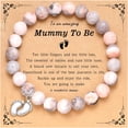 thumbnail image 1 of Pregnancy wish bracelet for expectant mothers silver, 1 of 5