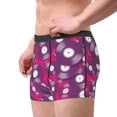 thumbnail image 2 of Kdxio Men's Boxer Briefs with Vintage Vinyl Record Print - Comfortable and Breathable Underwear for Everyday Wear, 2 of 5