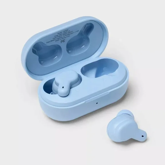 True Wireless Bluetooth Active Noise Cancelling Earbuds - Heyday Sky Blue