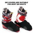 thumbnail image 3 of Meileang 1 Paire de Housses de Bottes de Ski avec Bande de Fixation Design Réglable Ultraléger Résistant à l'Usure Protection pour Bottes de Neige, 3 of 7