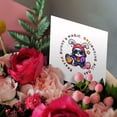 thumbnail image 3 of 3drose, Easter Bunny Magic, Delighting All Day. Happy Easter Gift for All, 6 Greeting Cards with Envelopes, 3 of 7
