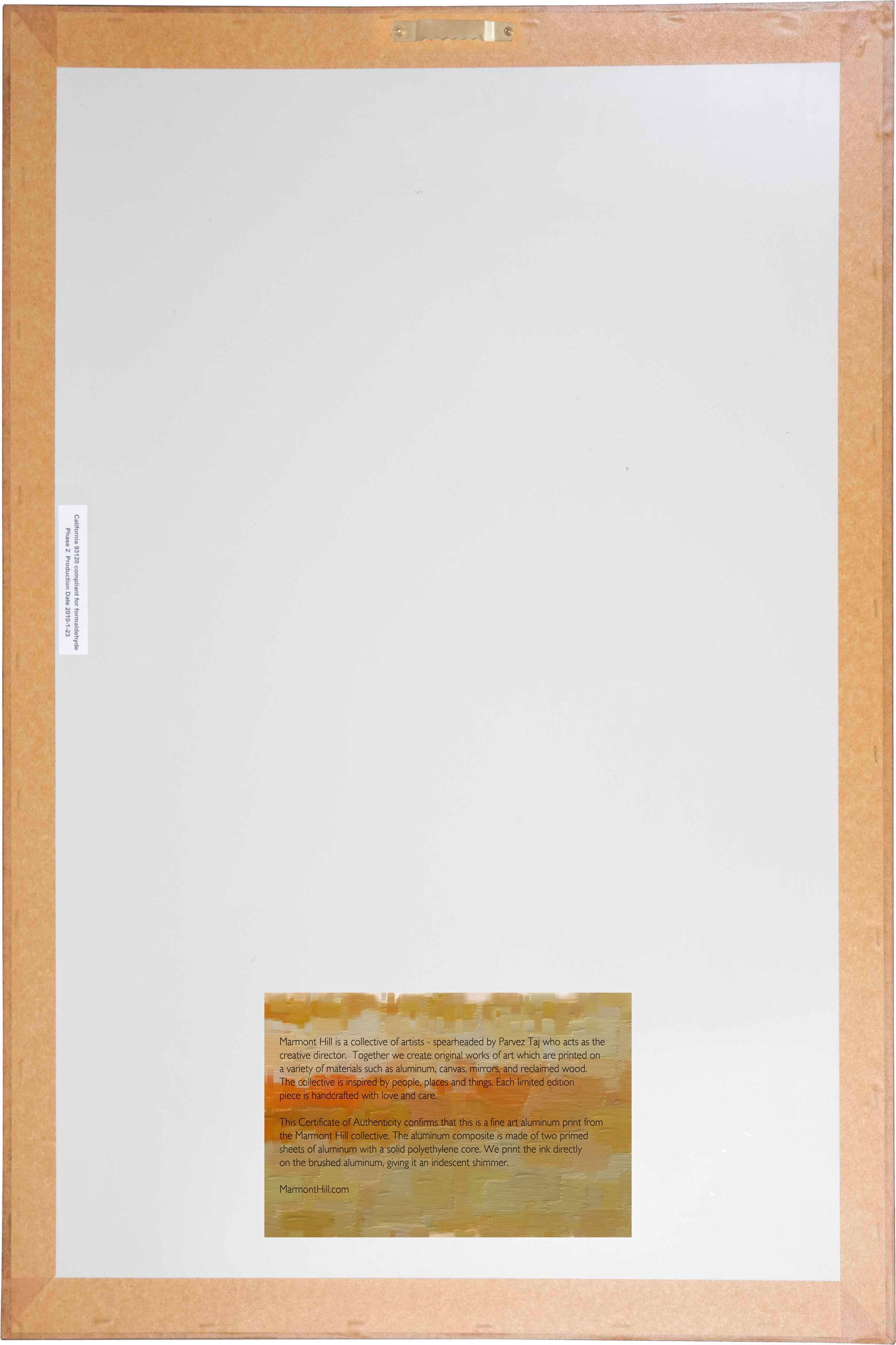 "Historical Compositions" Painting Print on Brushed Aluminum