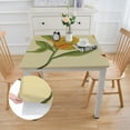 thumbnail image 2 of BANET  Autumn Seasonal Flora and Pumpkin Print Tablecloth Square  Decorative Table Cloth Farmhouse for Holiday Dining Party Living Room Kitchen Home Decor Picnic white, 2 of 8