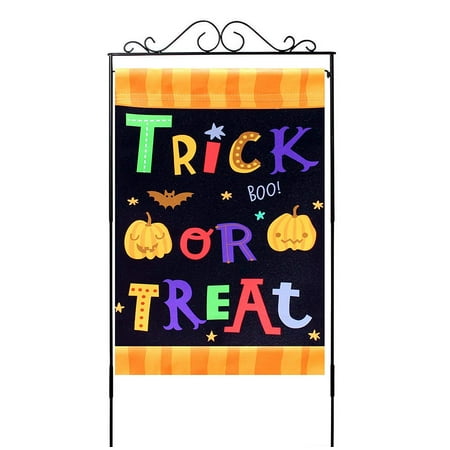 Trick or Treat Halloween Garden Flag – 12