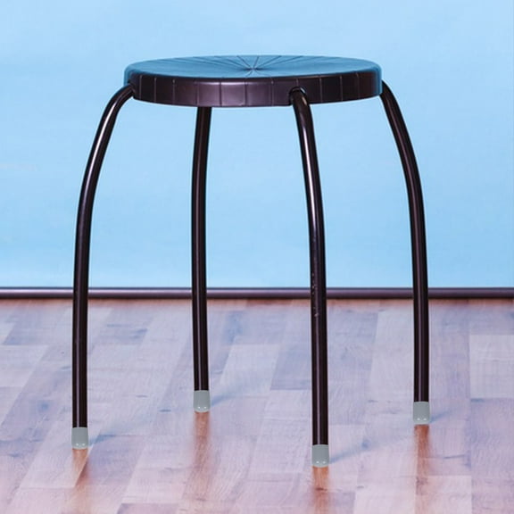 TEHAUX 12pcs Folding Chair Leg Caps Rubber Chair End Caps Floor Protectors Replacement Plugs Folding Chairs Tips