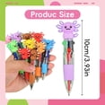 thumbnail image 4 of Multicolor Retractable Ballpoint Pen 4 Colors in 1 for Office Note Taking, 4 of 7