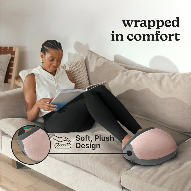 Homedics Soothing Foot Warmer and Vibrating Massager with Heat, Pink - Walmart.com Homedics Soothing Foot Warmer and Vibrating Massager with Heat, Pink - Walmart.com