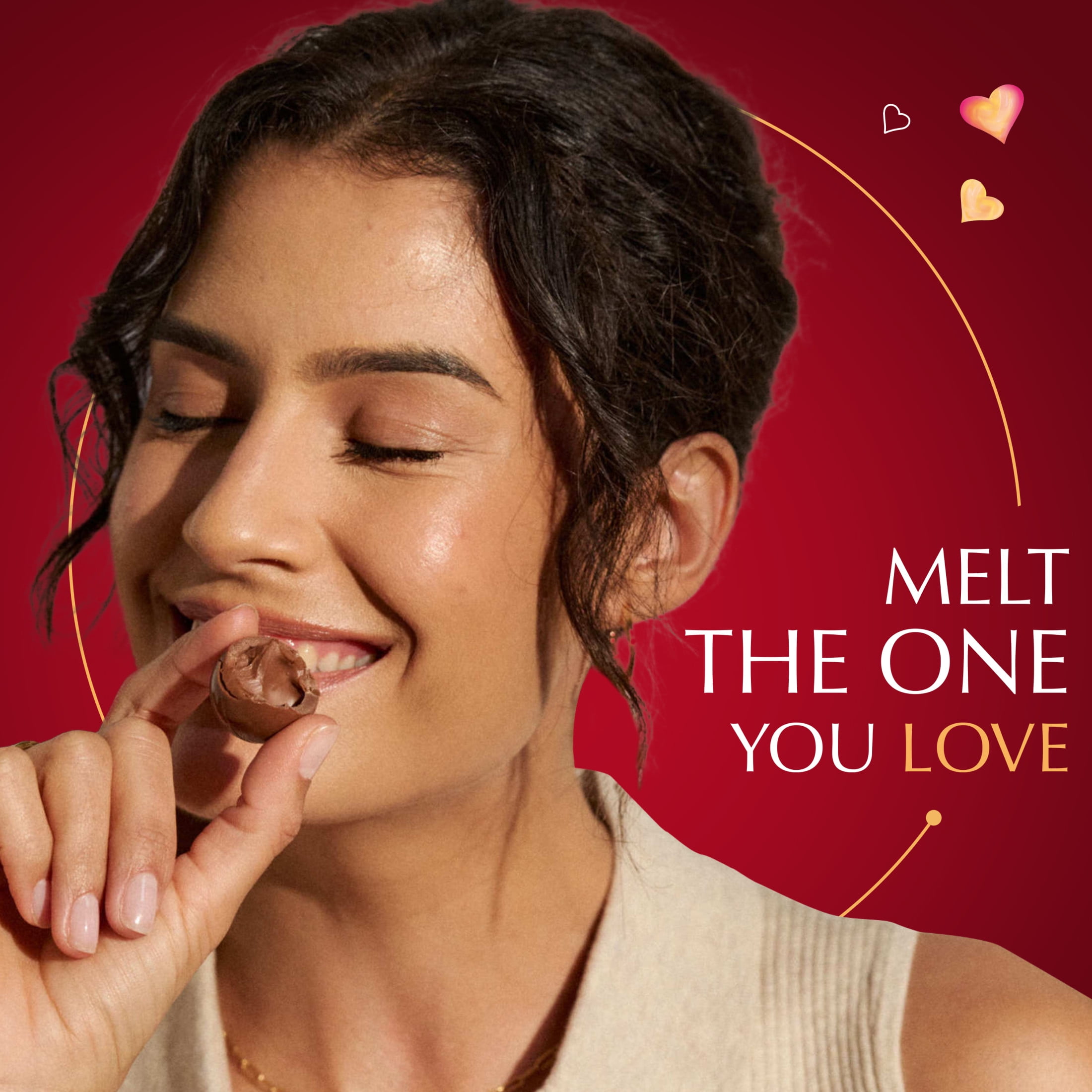 (5 pack) Lindt LINDOR Valentine's Day Milk Chocolate Candy Truffles, 5.1 oz. Bag