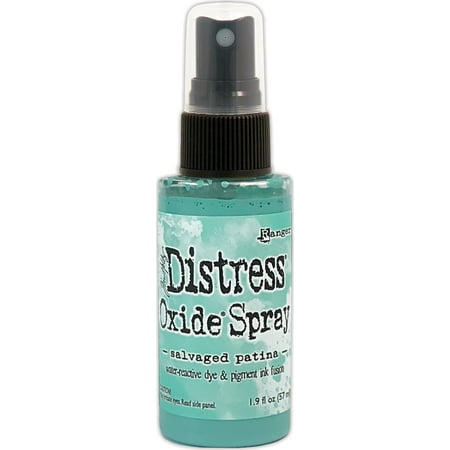UPC: 0789541072799 | Tim Holtz Distress Oxide Spray 1.9fl oz-Salvaged Patina