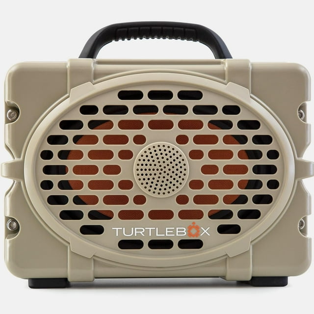 Altavoz Bluetooth Turtlebox Original Gen 3 a prueba de agua, color marrón