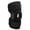 Black, variant on NFTIGB Premium Protective Knee Pad Foldable Aluminum Plate Support Non-Slip Silicone Band Adjustable Compression Patella Strap Breathable Joint Brace Guard Wrap for Running Basketball Riding Black
