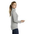 thumbnail image 2 of Sport Tek Adult Female Women Electric Heather Pullover Light Grey Hth 2X-Large, 2 of 2