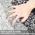 thumbnail image 2 of Bathroom Rug Mat, Non-Slip Bath Mat for Bathroom Floor, Quick Drying Soft Bath Rug, Machine Washable Bathroom Mat, 20 x 30 Inch,Black, 2 of 6