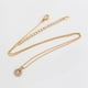 thumbnail image 3 of Collar y Dije para Dama con Cristales Swarovski Oro 14K Lam dorado Unitalla, 3 of 8