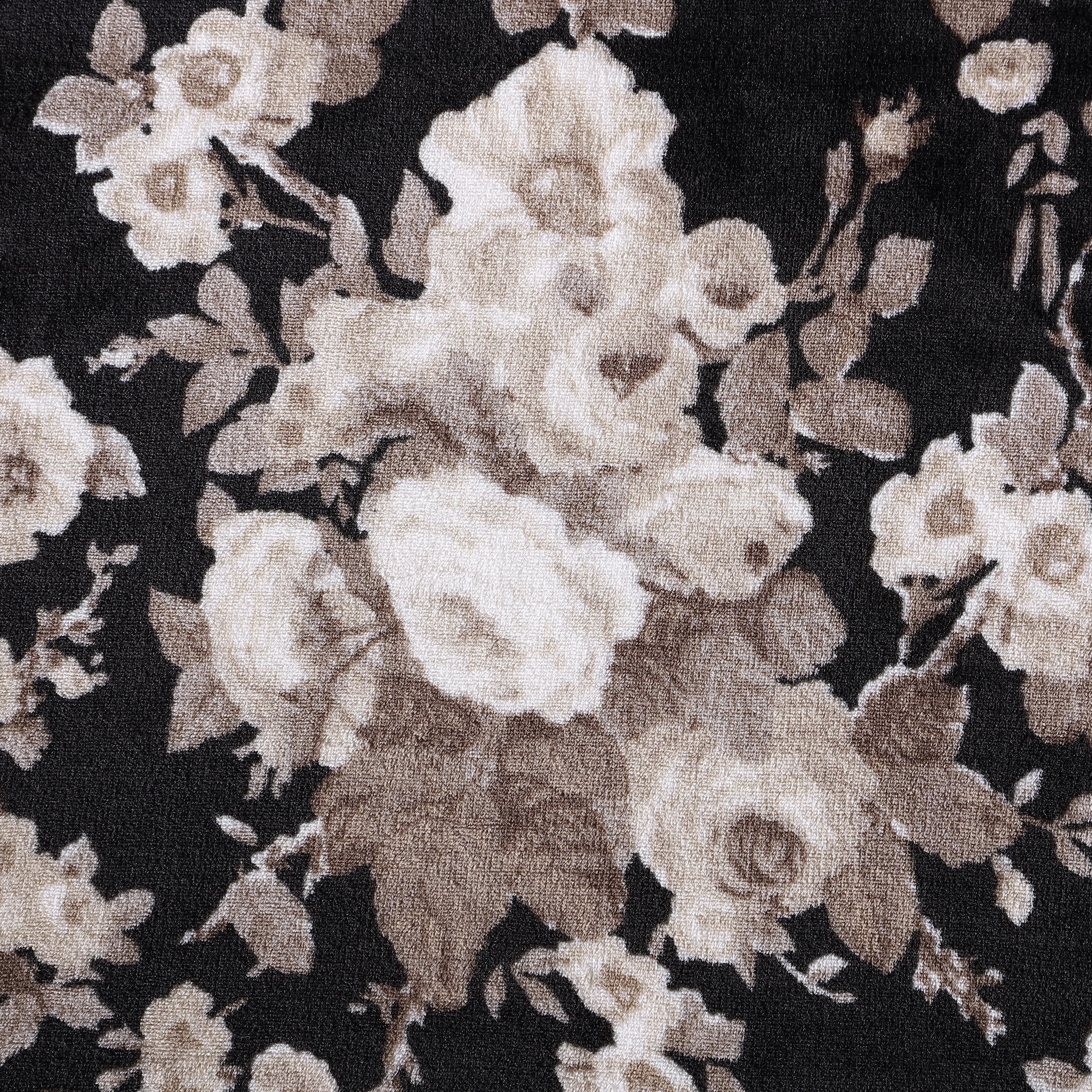 Betsey Johnson Vintage Floral Black Full/Queen Blanket