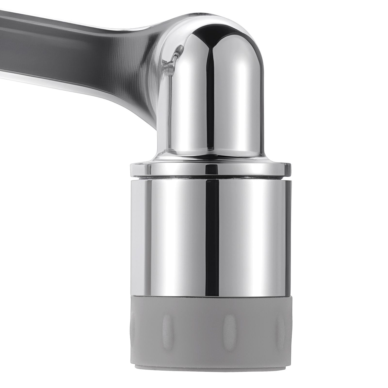 1080° Rotating Faucet Aerator Swivel Extender, Dual Water Flow Modes Three Thread Sizes, Brass Connector Zinc Alloy for Kitchen Sink Water Saving