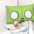 thumbnail image 6 of Invader Zim Pillowcases Soft Pillow Holder Decorative Cushion Cover Home Decor Rectangular Throw Pillow Covers 14"X20", 6 of 9