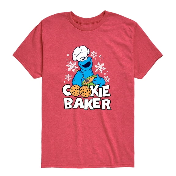 Sesame Street - Cookie Baker Toddler Short Sleeve Graphic T-Shirt