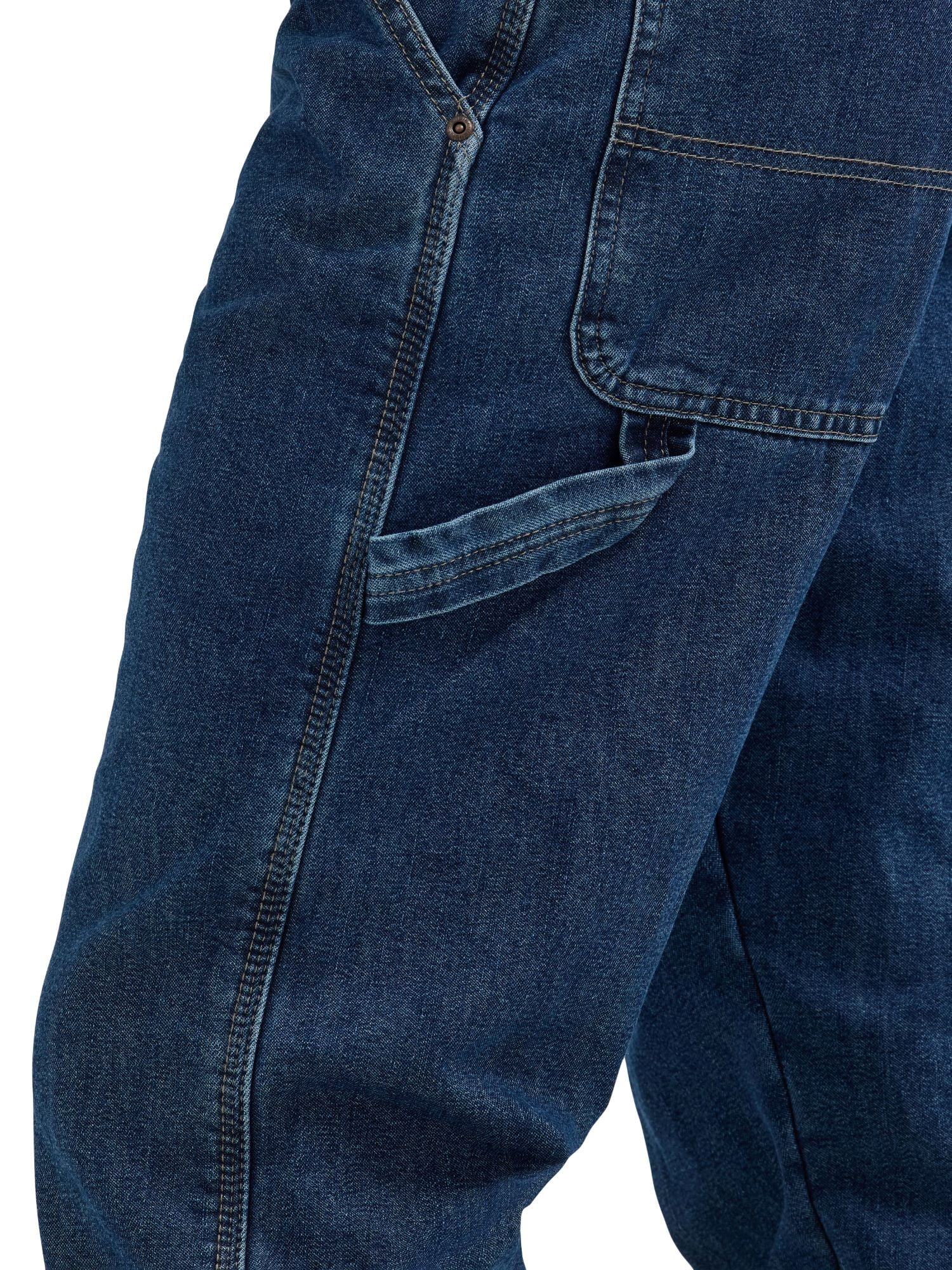 Wrangler Men's and Big Men's Relaxed Fit Fleece Lined Cargo Pant
