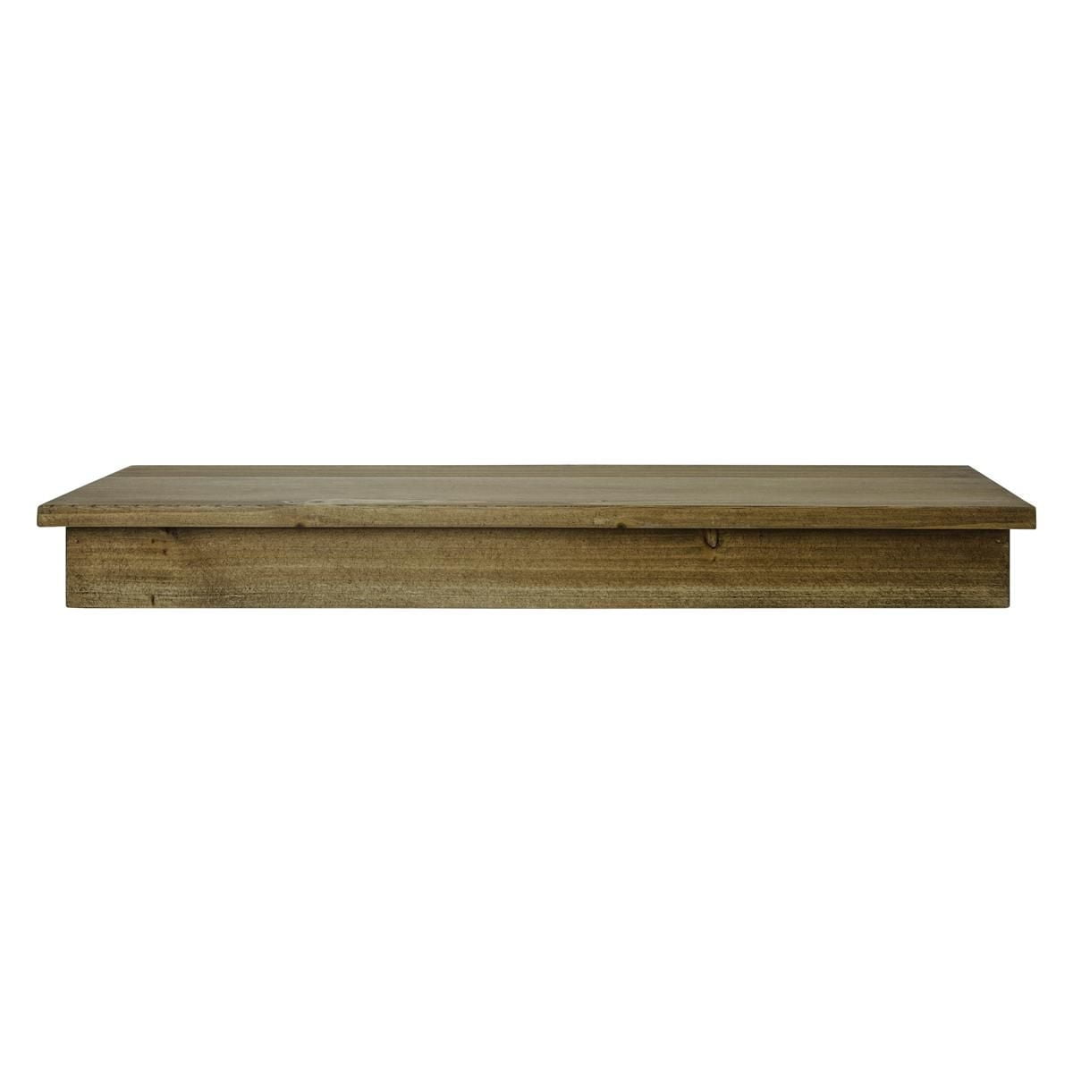 Hometrends Float Shelf Medium Stain