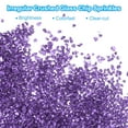 thumbnail image 3 of Uxcell Crushed Glass Glitters Colorful Irregular Glass Chips Chunky Blue Purple, 3 of 7