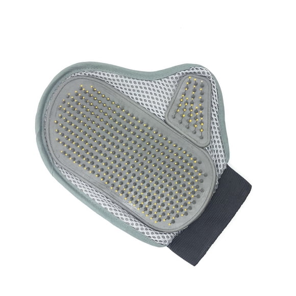 Billuyoard Guante de masaje para limpieza de mascotas, guantes de ducha reutilizables para el hogar, masajeador, cepillo de depilación, herramienta de Suministros para perros Billuyoard PT005120-01