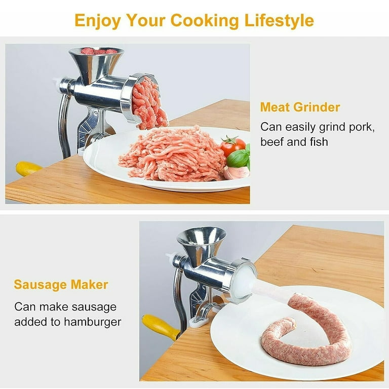 Manual Meat Grinder : Hand Meat Grinder - My Kitchen Gadgets