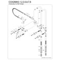 thumbnail image 3 of Kingston Brass CCK266K6 Kingston Freestanding Tub Faucet with Supply Line and Stop Valve, Polished Nickel, 3 of 5