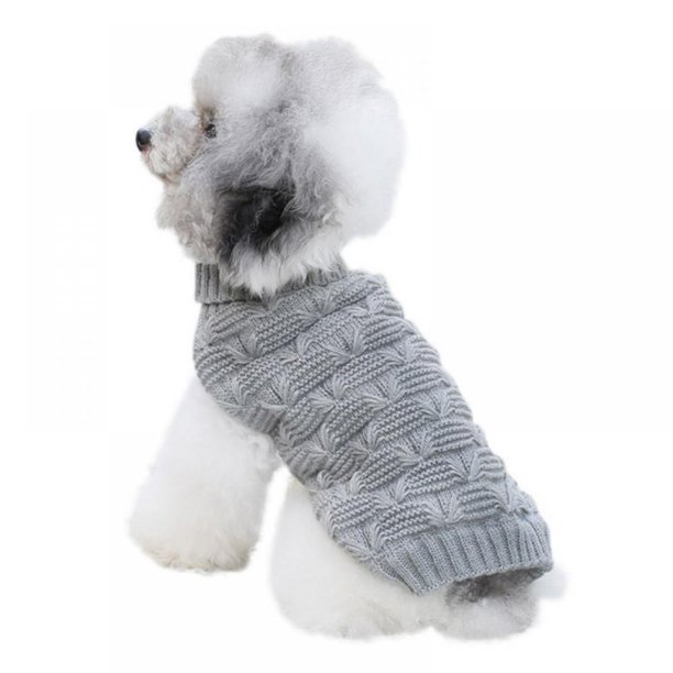 Small Dog Sweater Cute Knitted Classic Puppy Dog Sweaters for Small