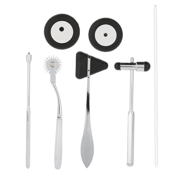 Martillo Neurológico Médico 5 En 1, Martillo De Diagnóstico Para Reflejos Musculares, Equipo De Percusión Para El Cuidado De La Salud Monstrate AF000790-00