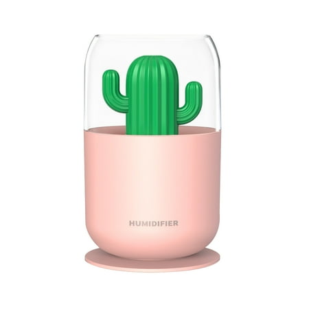 

WANYNG Humidifier Mini Portable Desktop Air Atomizing Humidifier Moisturizing Silent Aromatherapy humidifier Pink