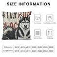 thumbnail image 5 of SHANXI It's Not Dog Hair It's Husky Glitter Decorative Throw Pillow Case Cover ,Funny Husky Decorations for Home Bedroom Girl Room Office,Husky Owners Gifts,Dog Lovers Gifts 12x12in, 5 of 5