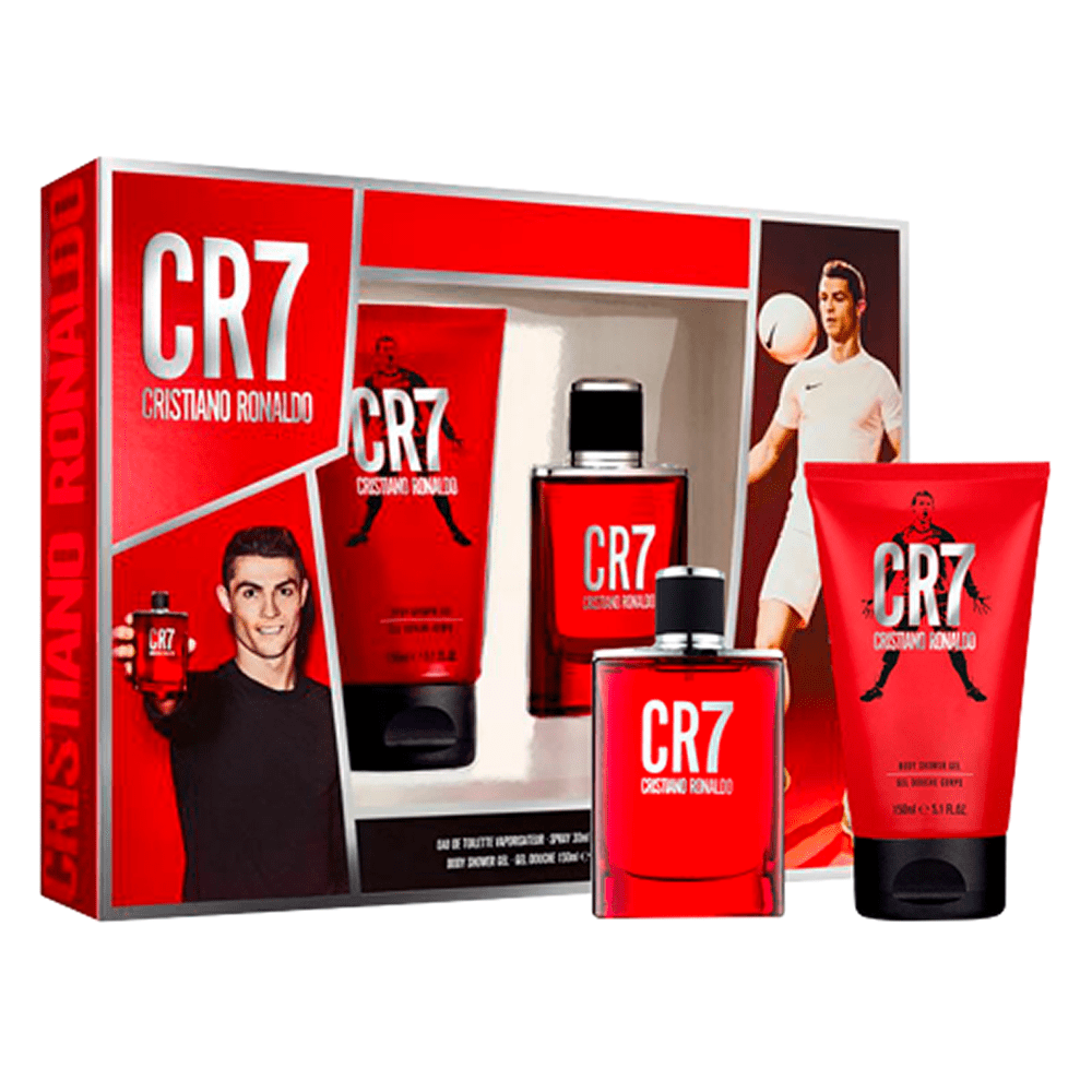 CR7 by Cristiano Ronaldo, Mens Cologne and Shower Gel, 2 pc