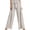 Khaki, variant on Cmfcve Wide Leg Pants for Women High Waisted Palazzo Pants Work Casual Flowy Tie Knot Trousers with Pockets