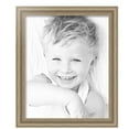 thumbnail image 2 of ArtToFrames 18" x 22" Silver Ridged Picture Frame, 18x22 inch Silver MDF Poster Frame (WOM-4445), 5 Pack, 2 of 6