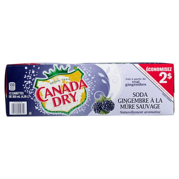Canada Dry Blackberry Ginger Ale is back in Canada (with Diet), found at  Shoppers Drug Mart in Toronto : r/ToFizzOrNotToFizz
