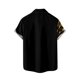 thumbnail image 2 of Camisas s Para Hombre Manga Larga Camisa de manga corta con estampado digital 3d de ocio de tendencia de moda de playa de turismo de vacaciones de verano para hombres (Black, XS), 2 of 7