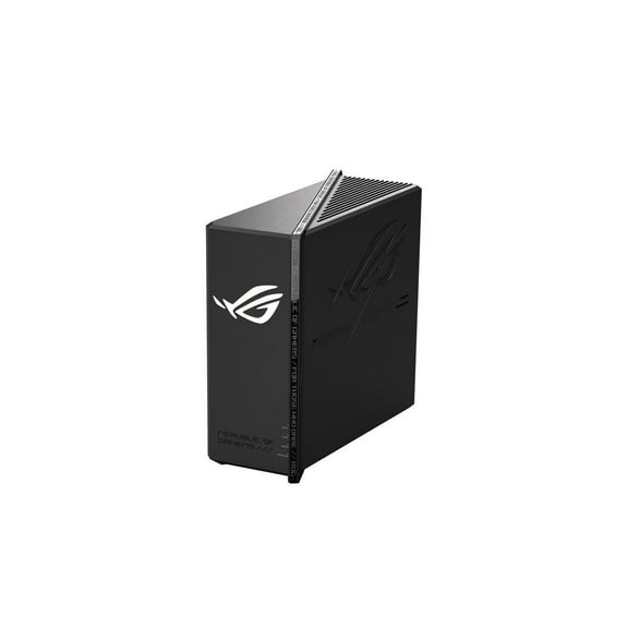 ASUS ROG Strix GS-BE12000 WiFi 7 Tri-band Router, 12000 Mbps, 20G wired capacity, 3,000 sq. ft. Coverage, 2.0GHz Quad-core CPU, Game Acceleration, Triple-Level Security, AiMesh Compatible